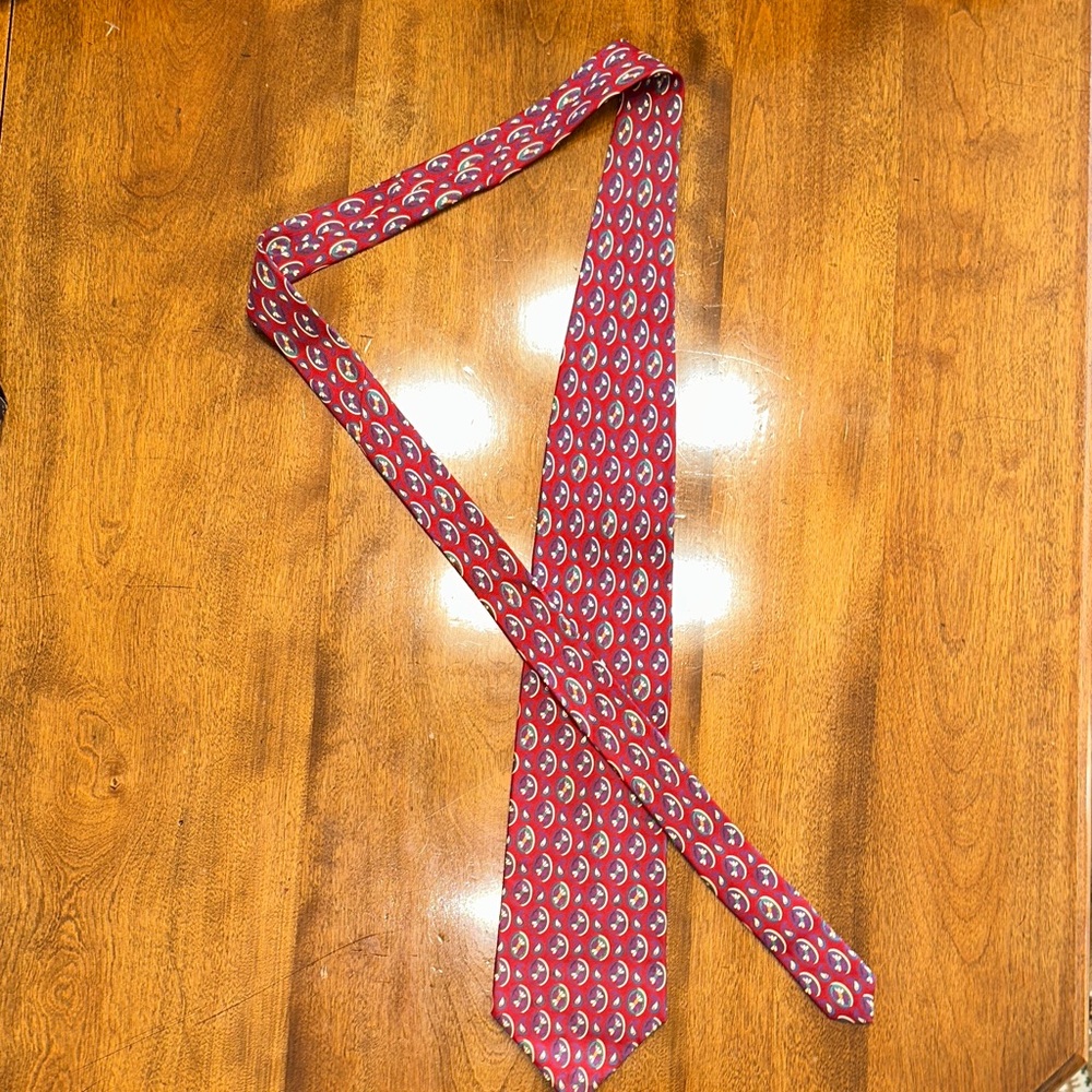 Dior Men's Tie Set - Black, Blue, Red - Picture 7 of 8